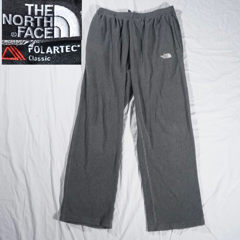 The North Face Polartec Fleece Jogger Pants Gray Medium